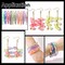 850PCS Glow in the Dark Glass Beads for Bracelet Making – 26 Color Crystal Beads Set with Luminous Letters & Numbers | 6mm Round DIY Jewelry Kit for Bracelets, Necklaces, Earrings & Party Decor